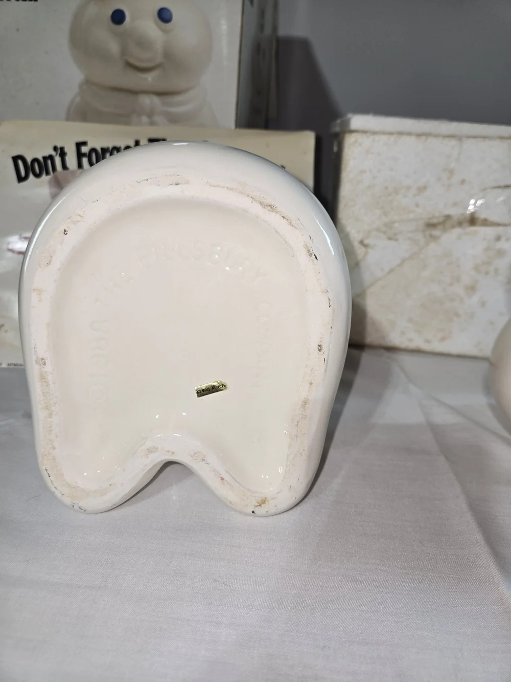 Pillsbury Poppin' Fresh White Cookie Jar